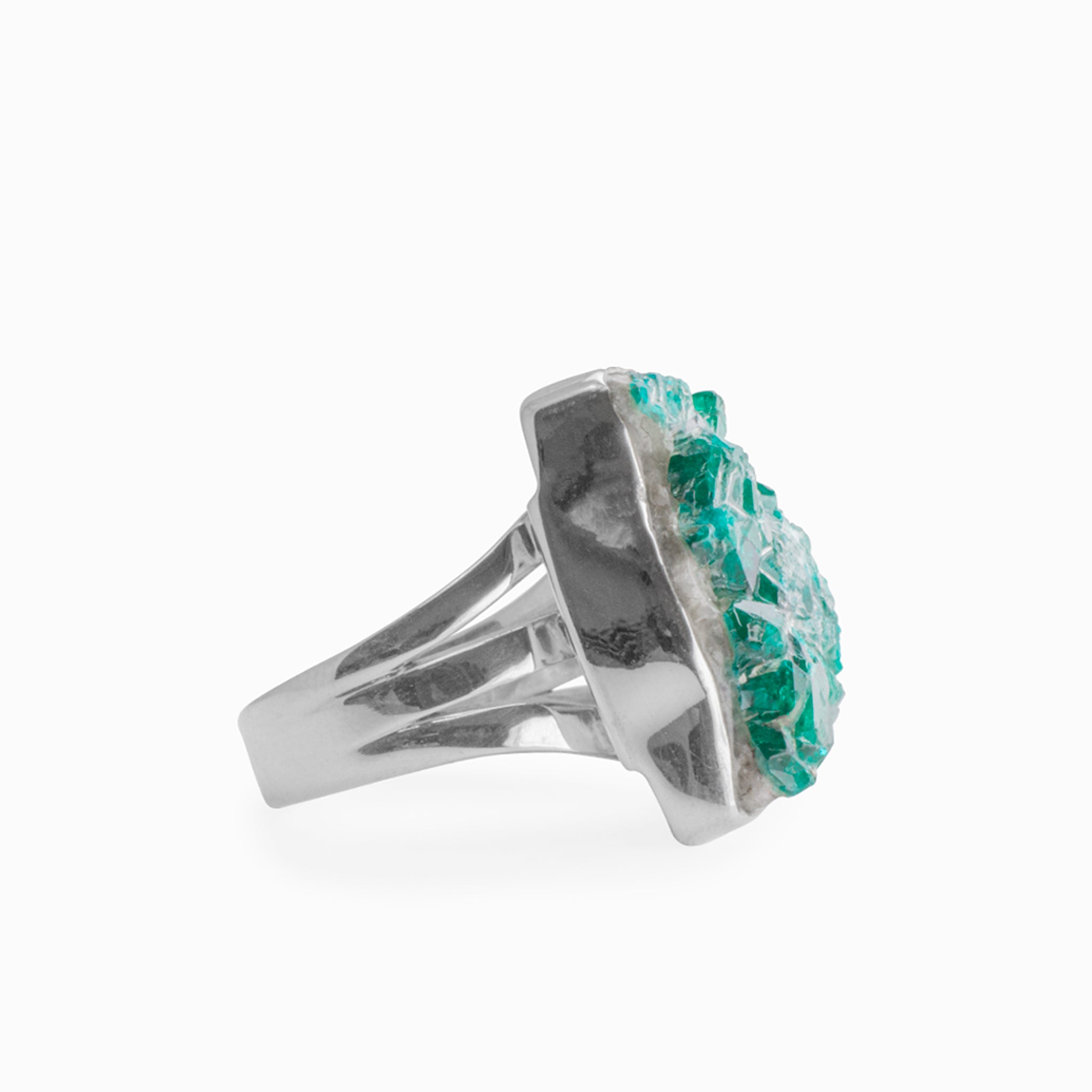 dioptase ring 