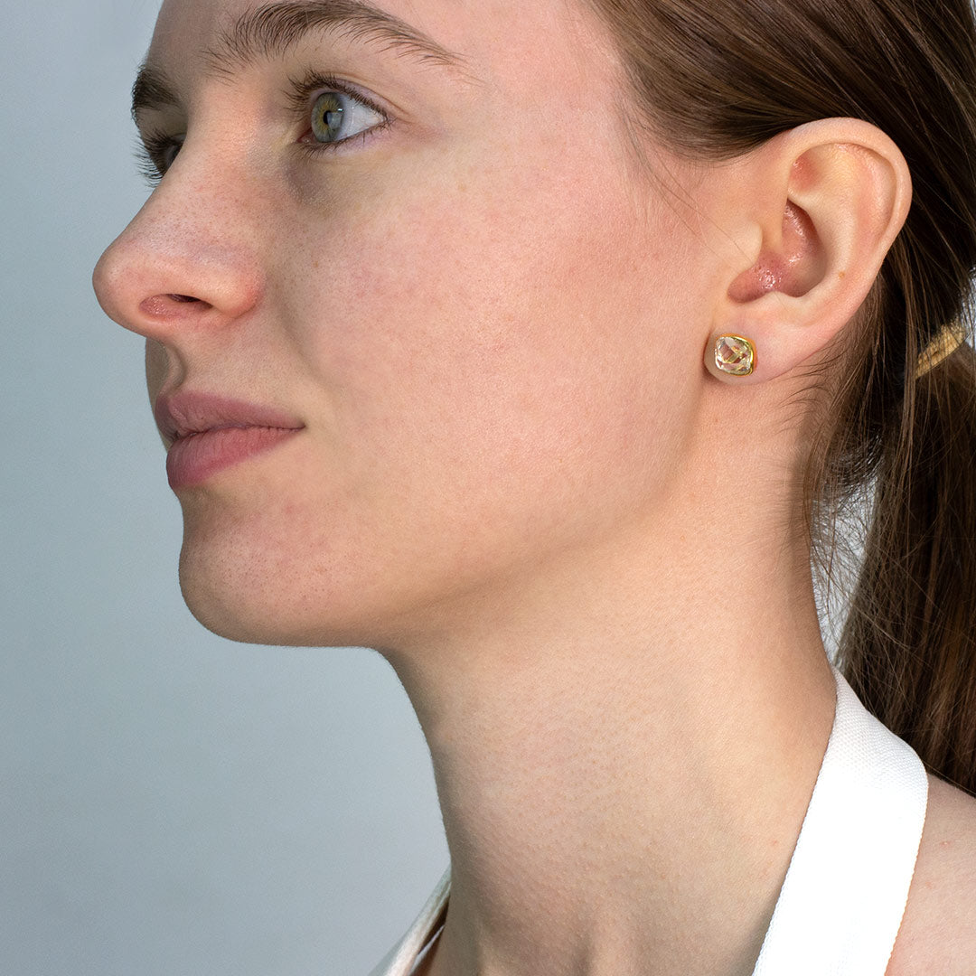 Herkimer Diamond Stud Earrings