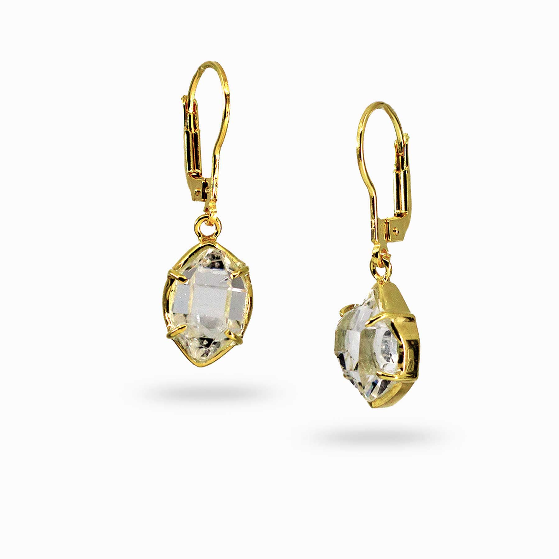 Herkimer Diamond Drop Earrings