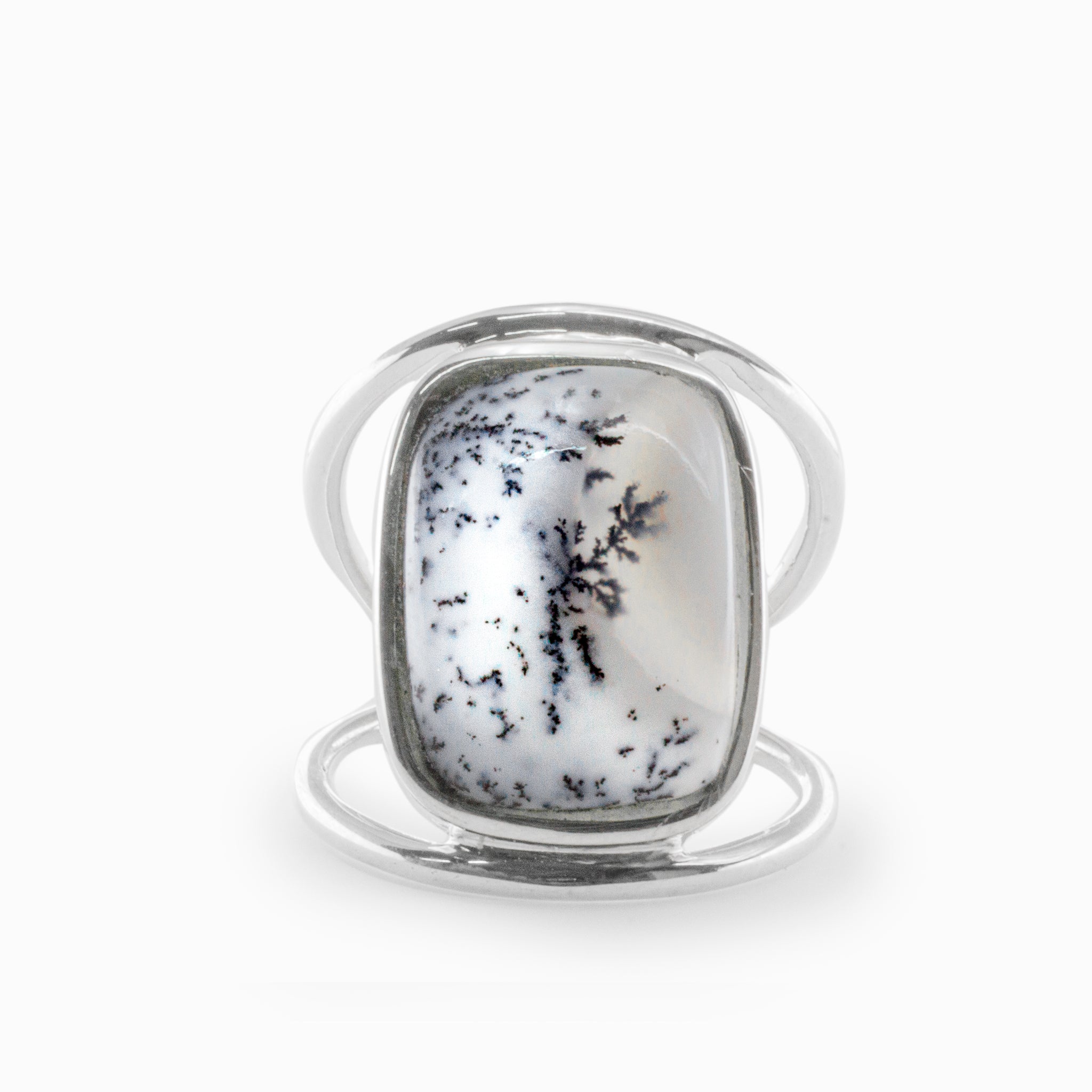dendritic opal ring