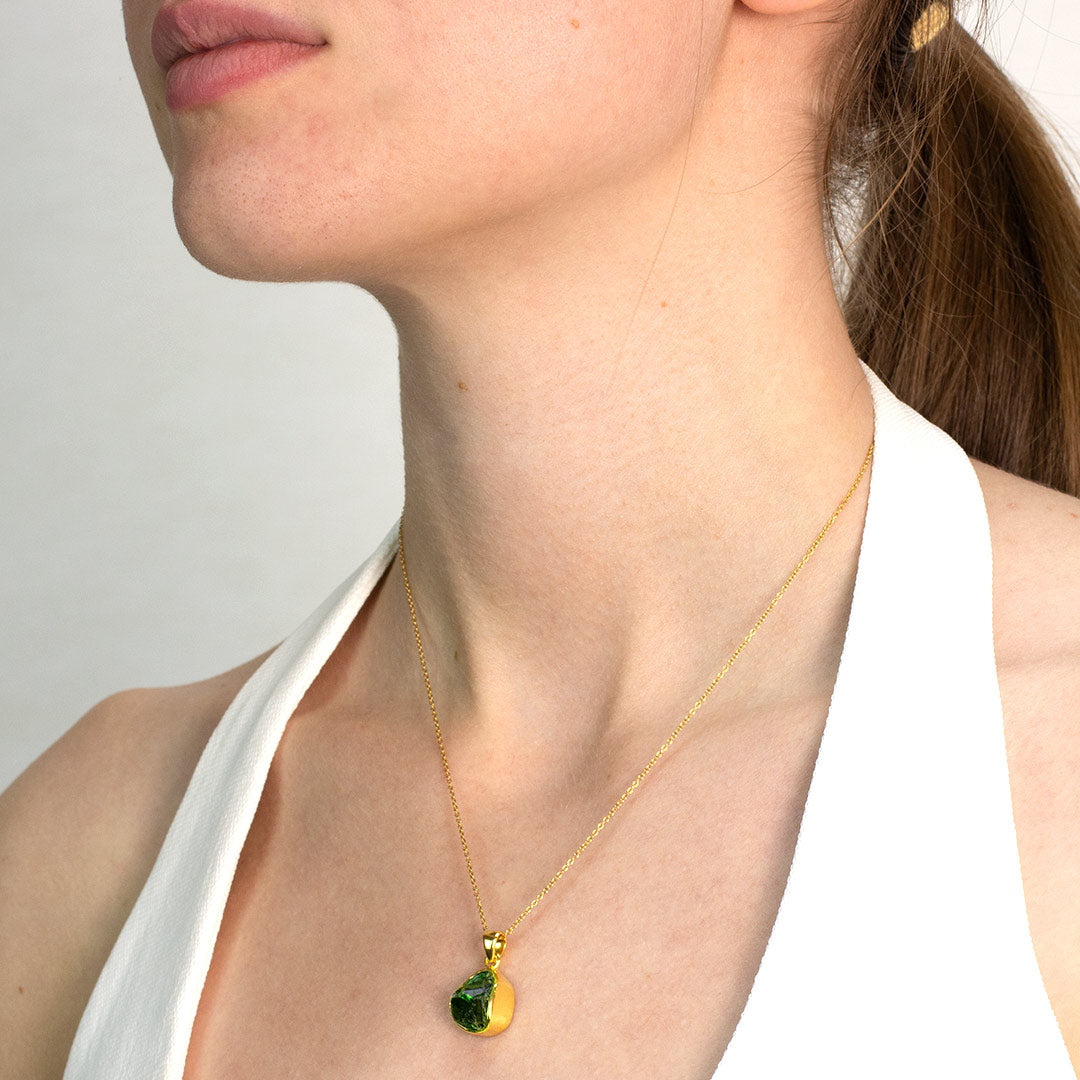 Chrome Diopside Necklace