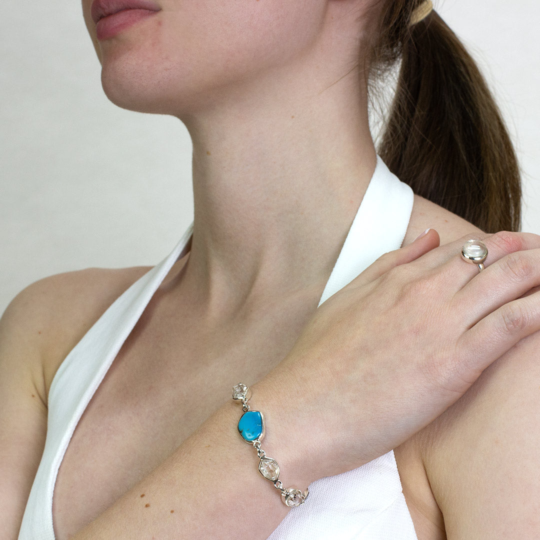 Sleeping Beauty Turquoise Bracelet