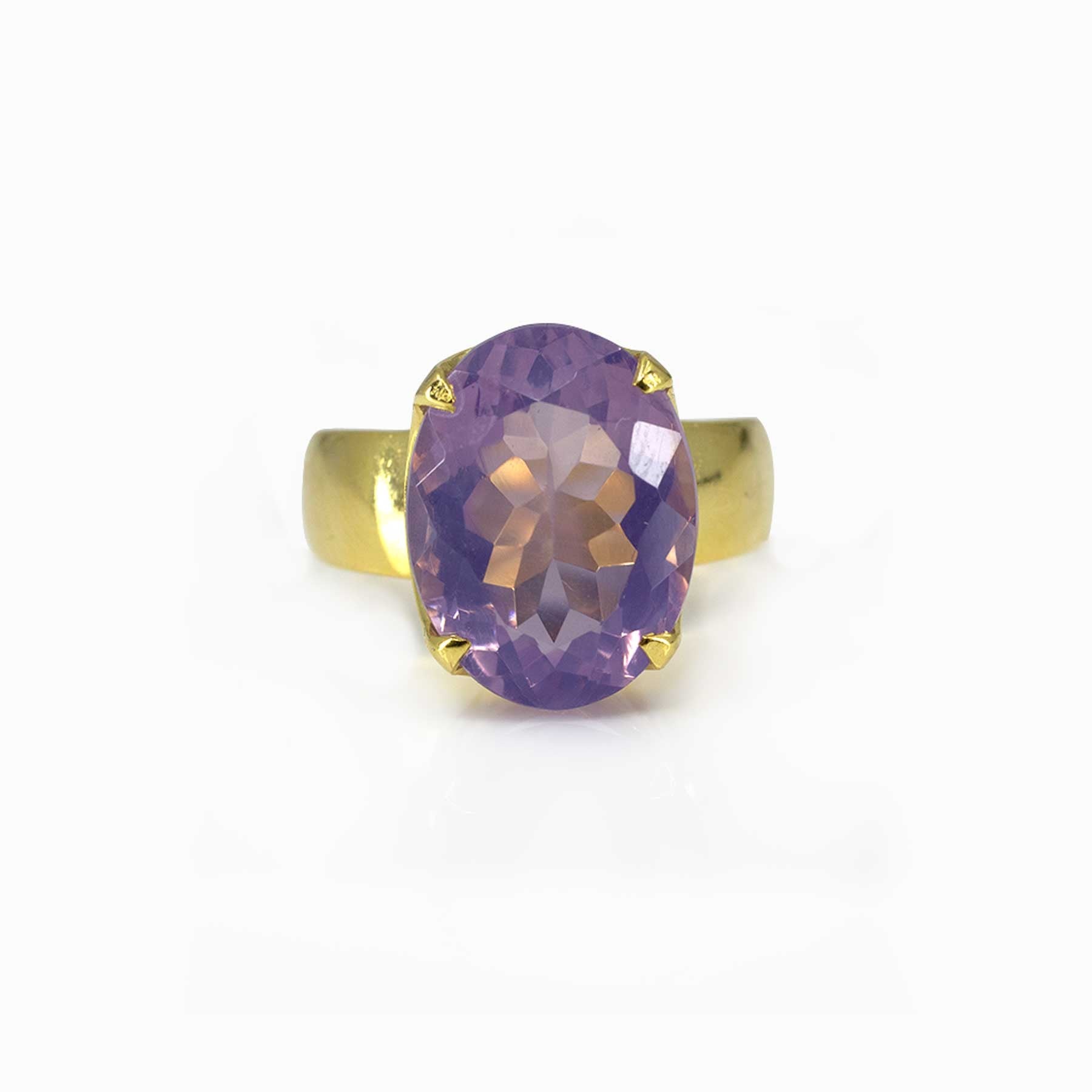 Lavender Quartz Ring