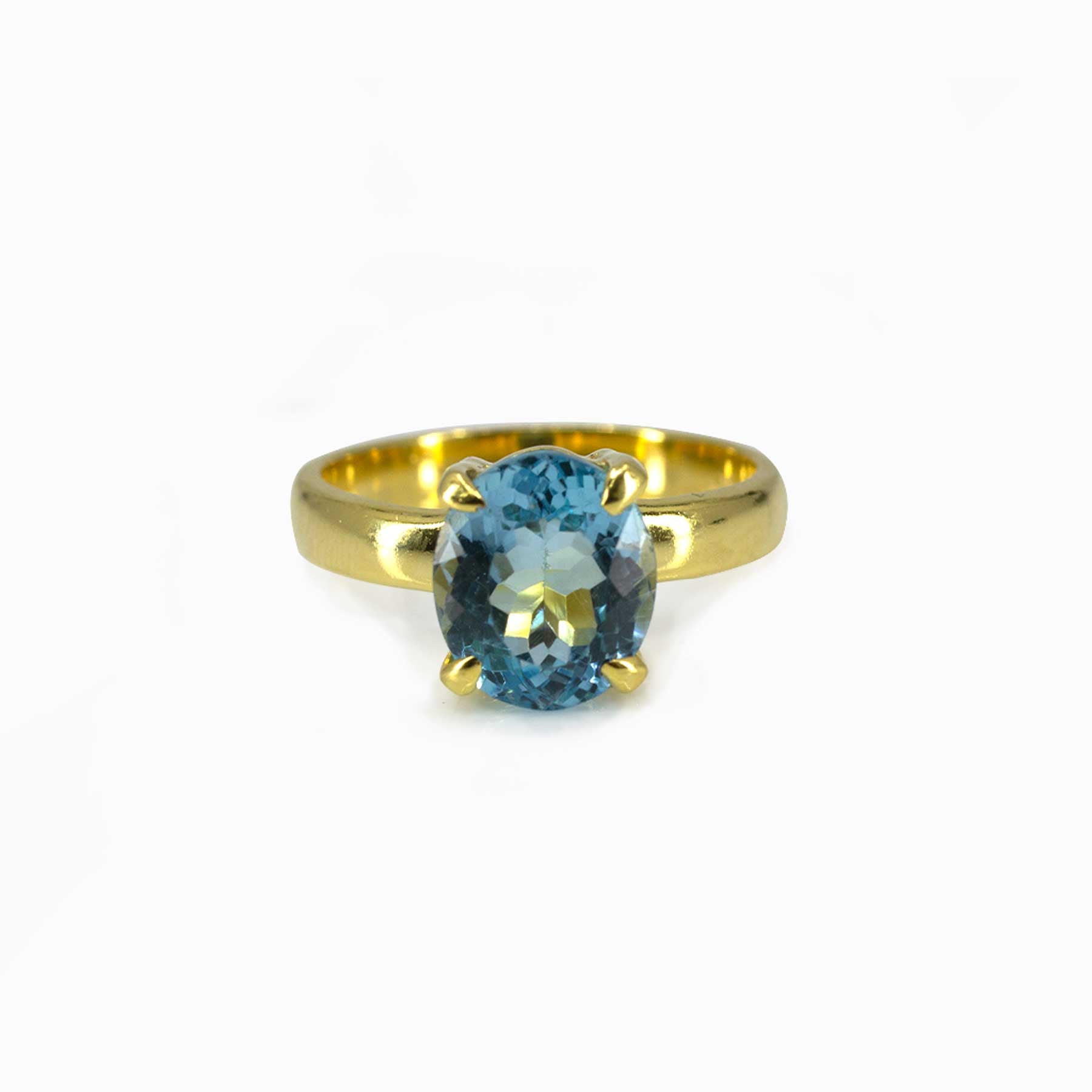 Blue Topaz Ring