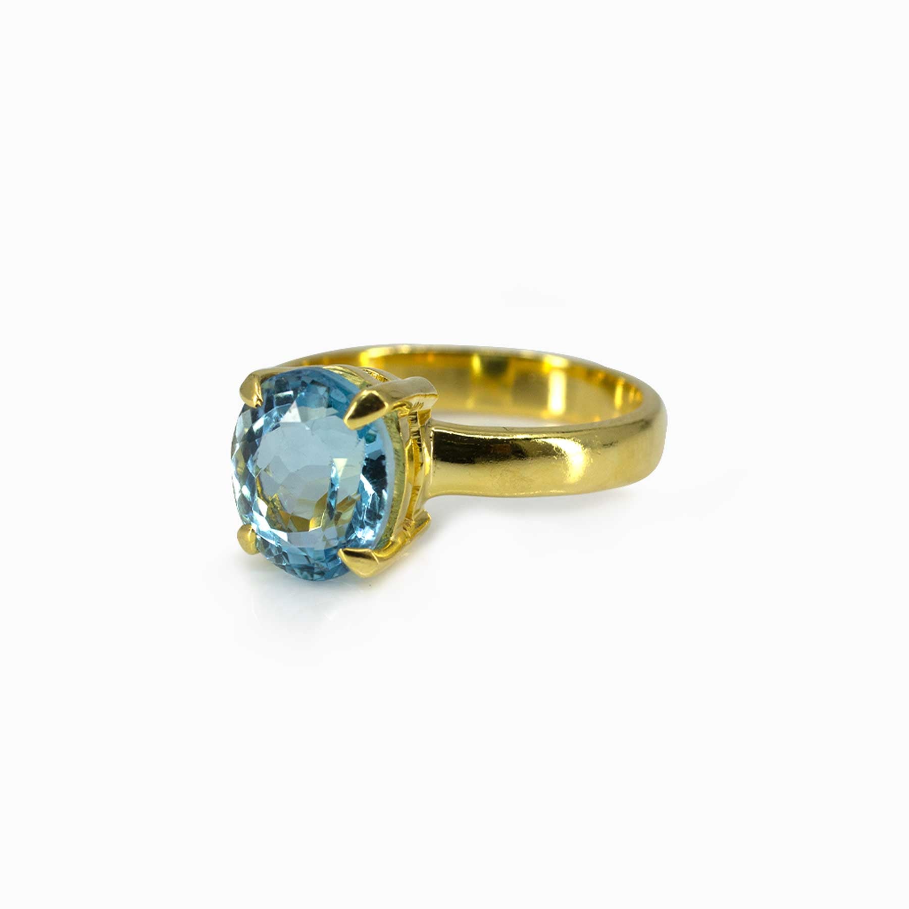 Blue Topaz Ring