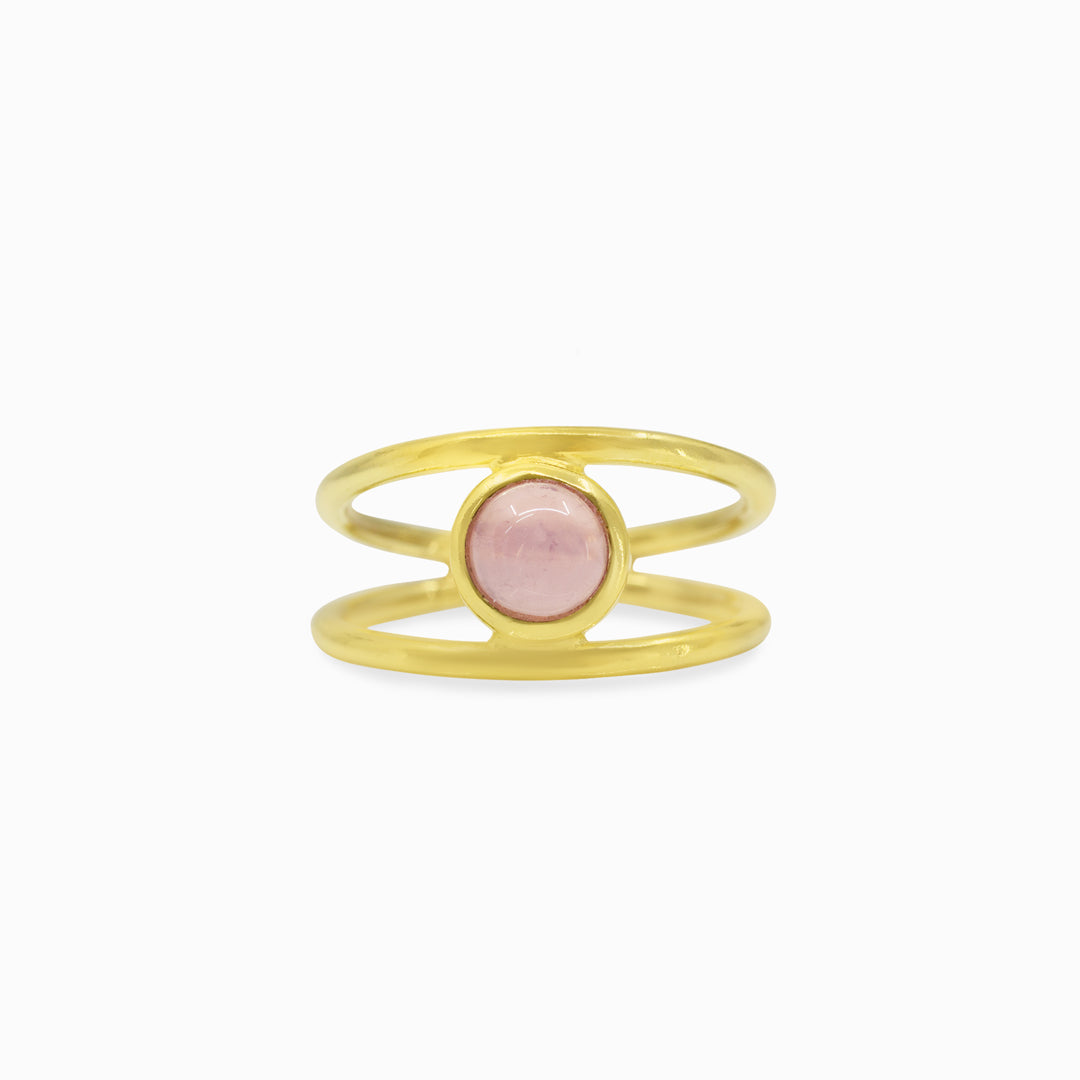 Rose Quartz Ring