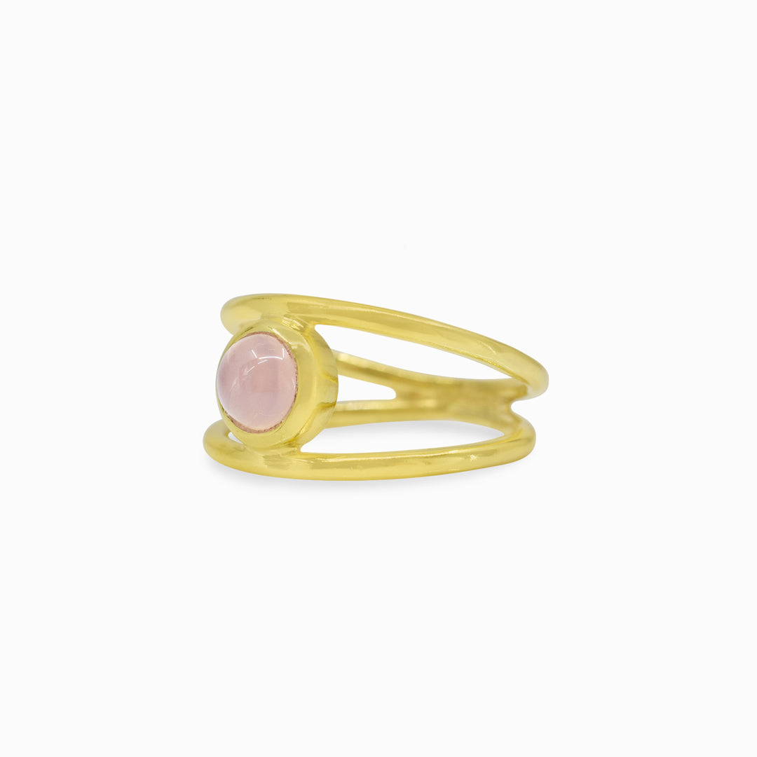 Rose Quartz Ring