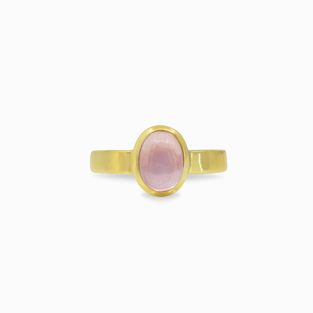 Rose Quartz Ring