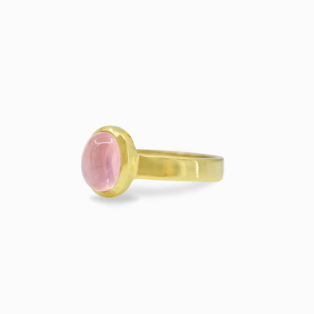 Rose Quartz Ring