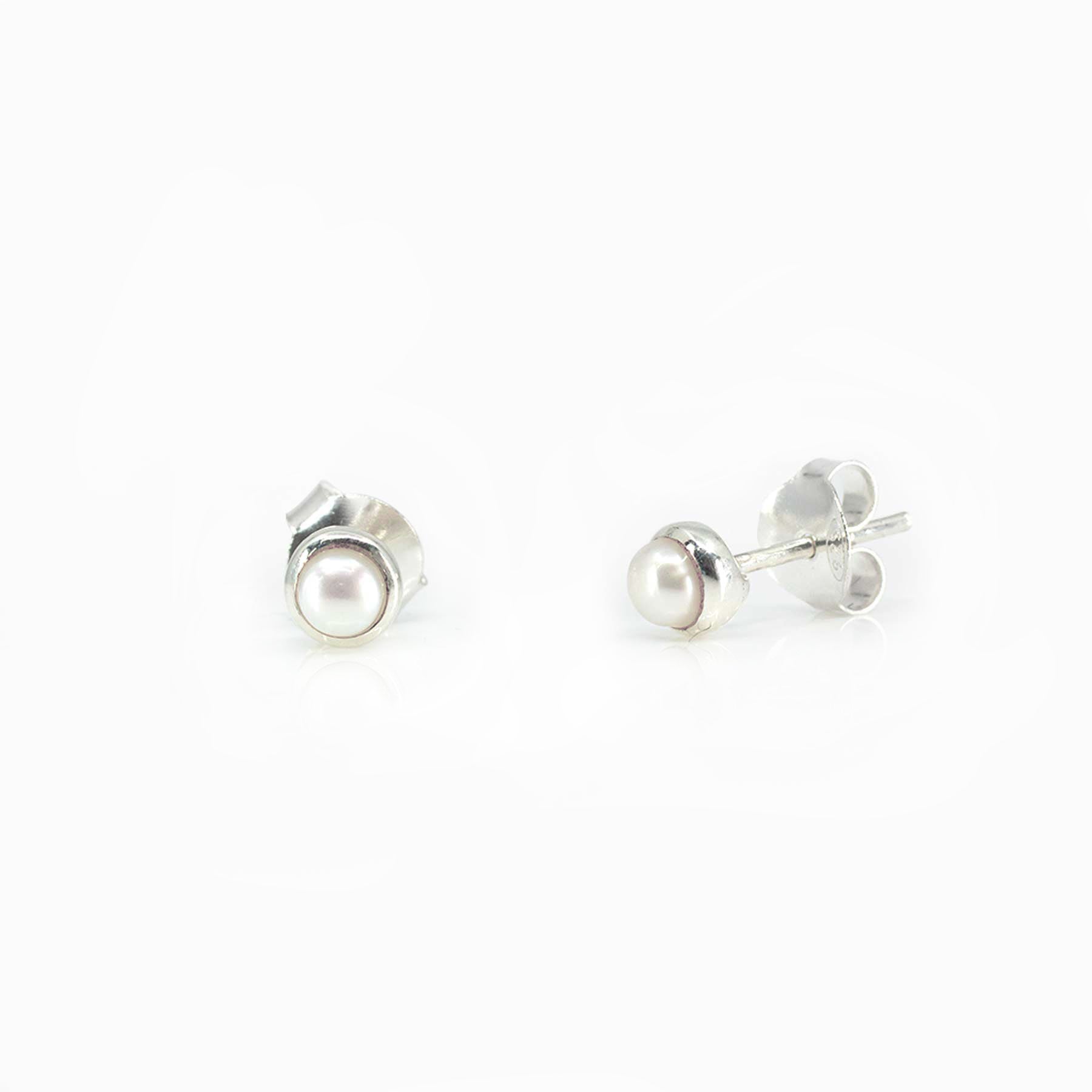 Pearl Stud Earrings