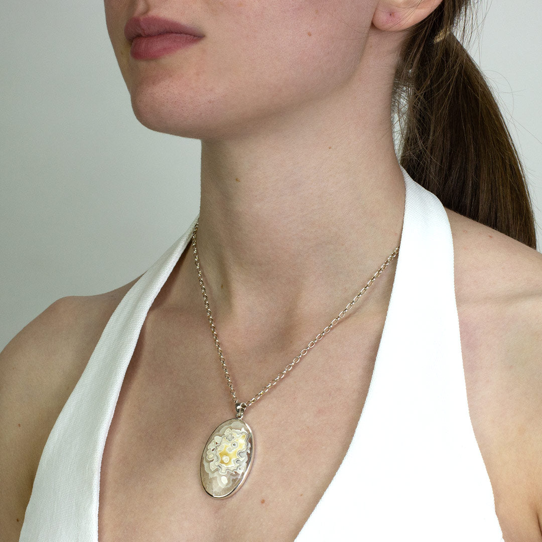 Crazy Lace Agate Necklace