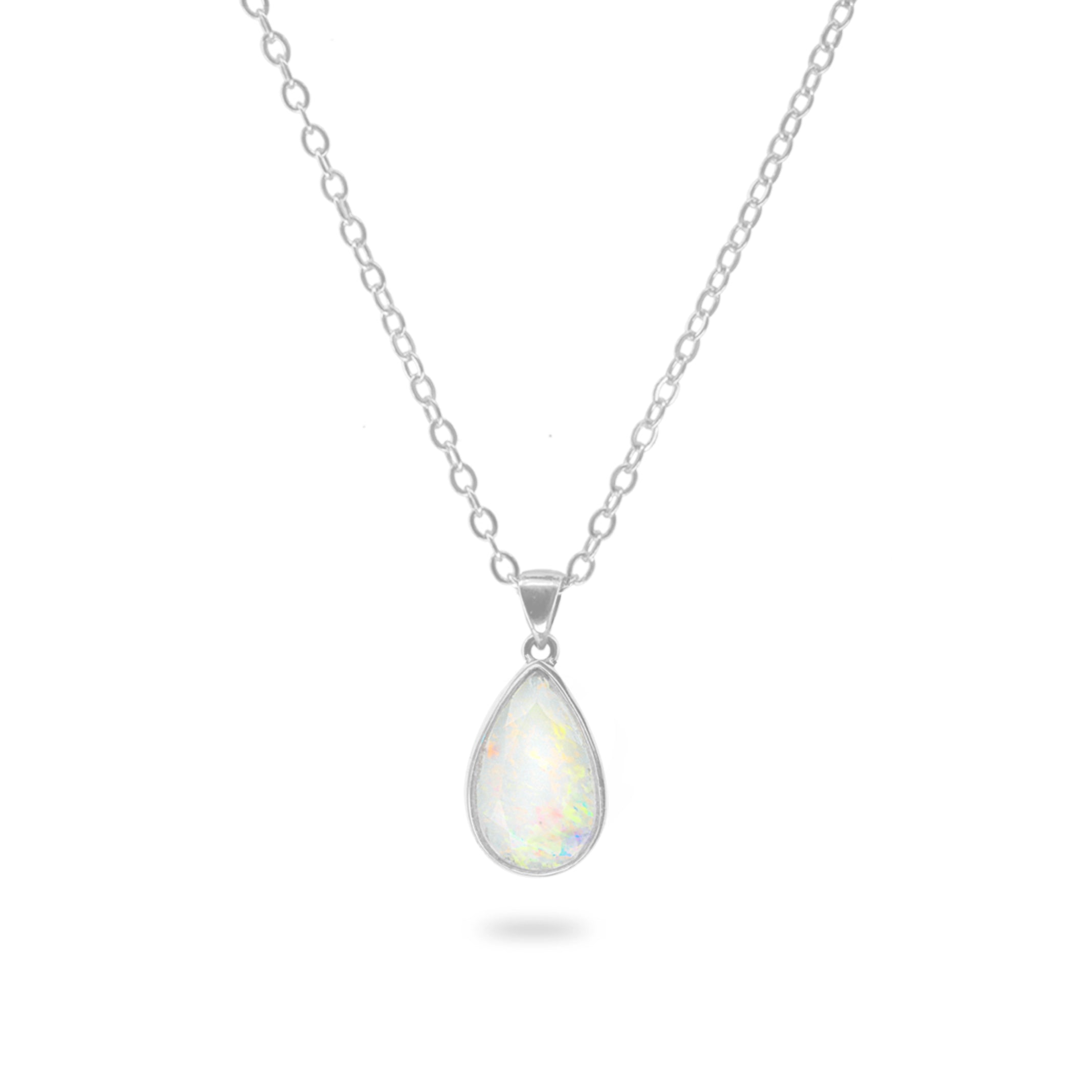 precious opal necklace