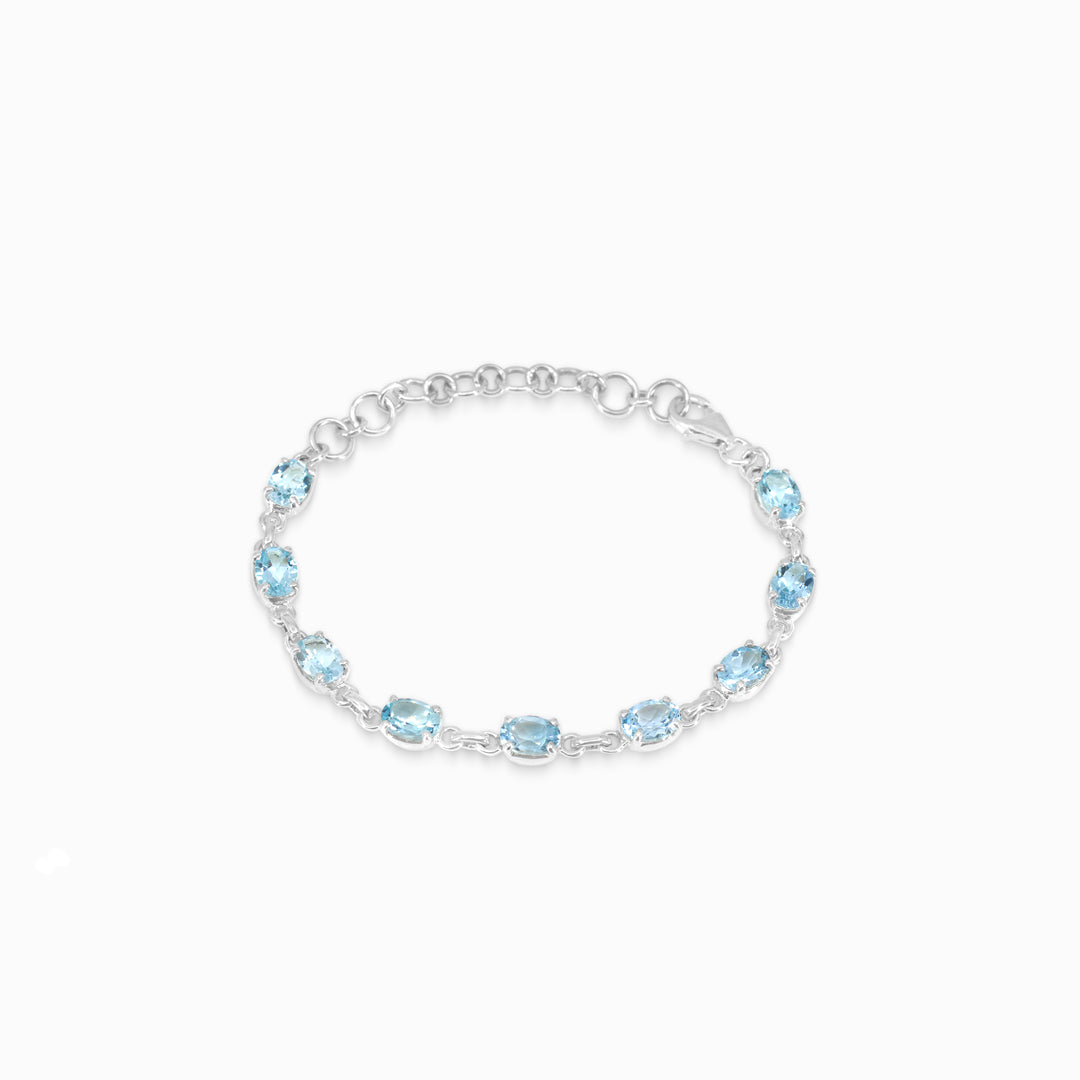 Blue Topaz Bracelet