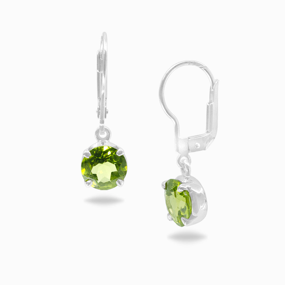 Peridot Drop Earrings