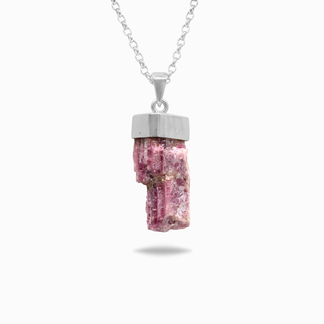 Pink Tourmaline Necklace