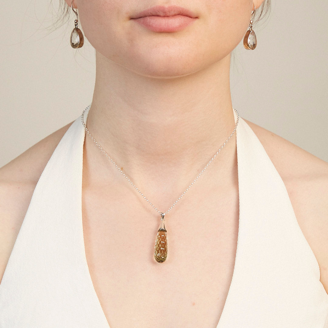 Green Quartz Necklace