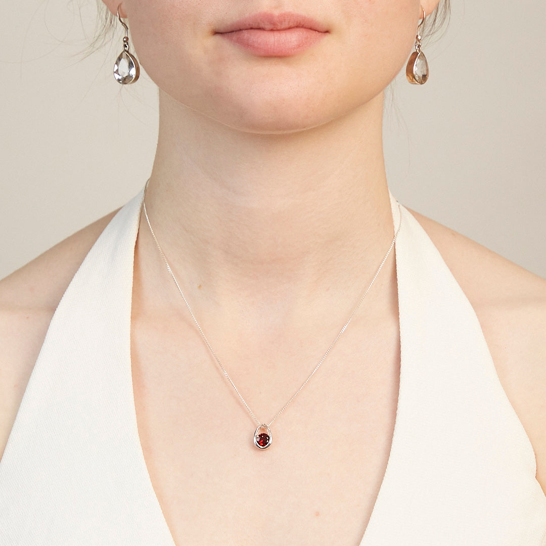Garnet Necklace