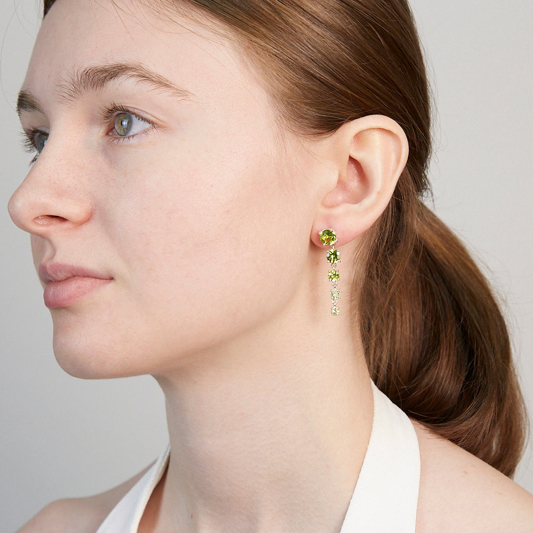 Peridot Drop Earrings