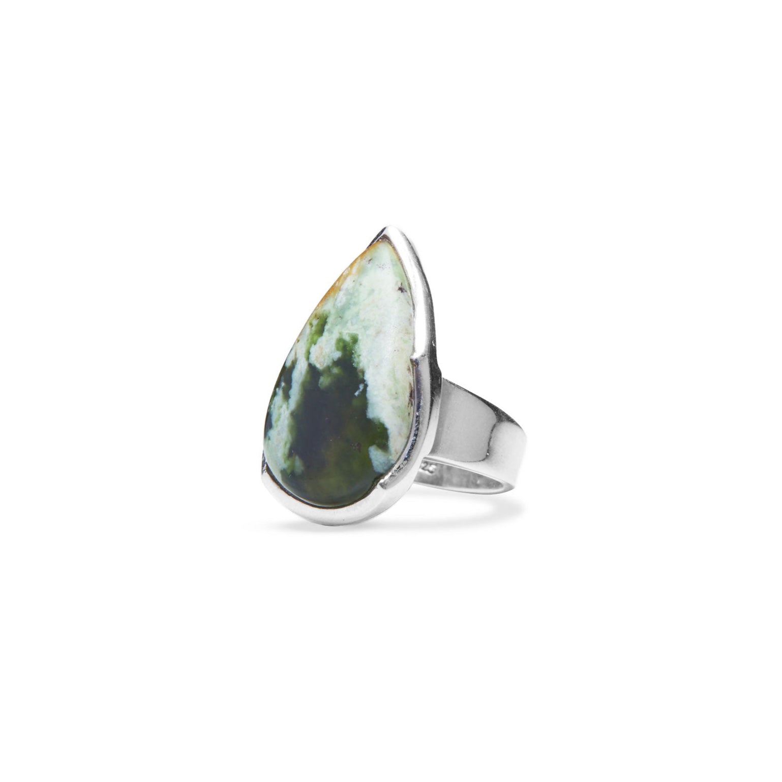 Chrome Chalcedony Ring