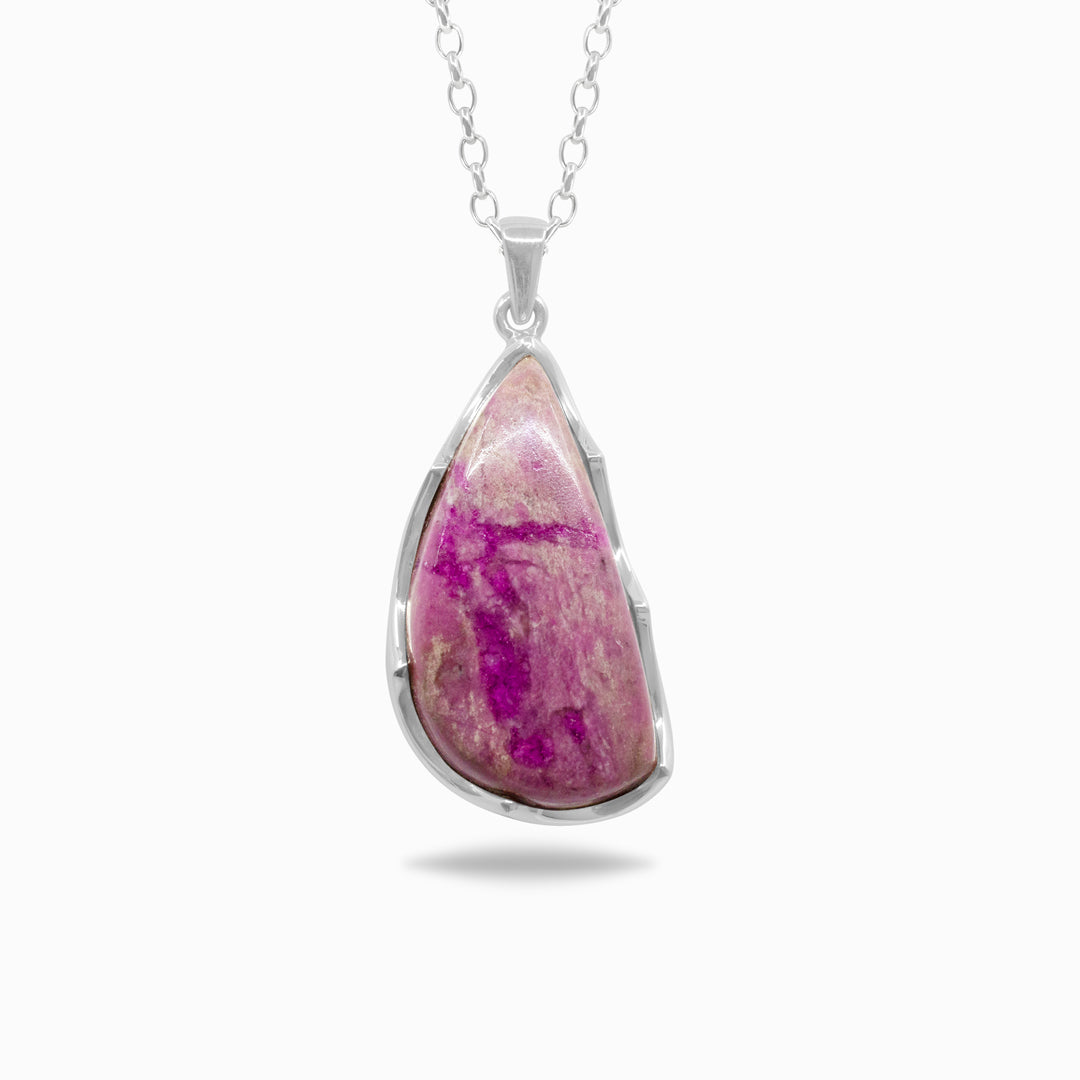 Cobaltian Calcite Necklace