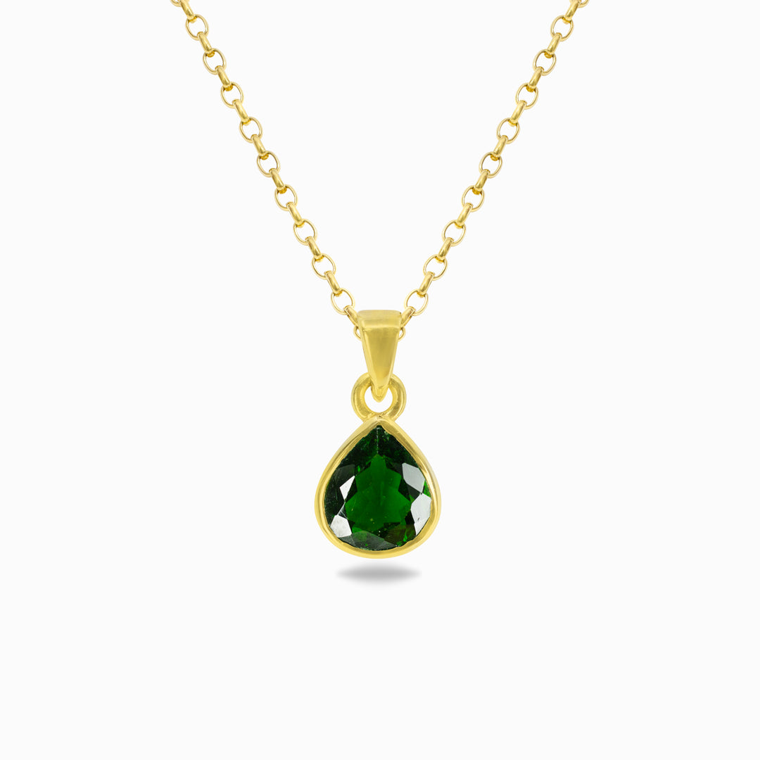 Chrome Diopside Necklace