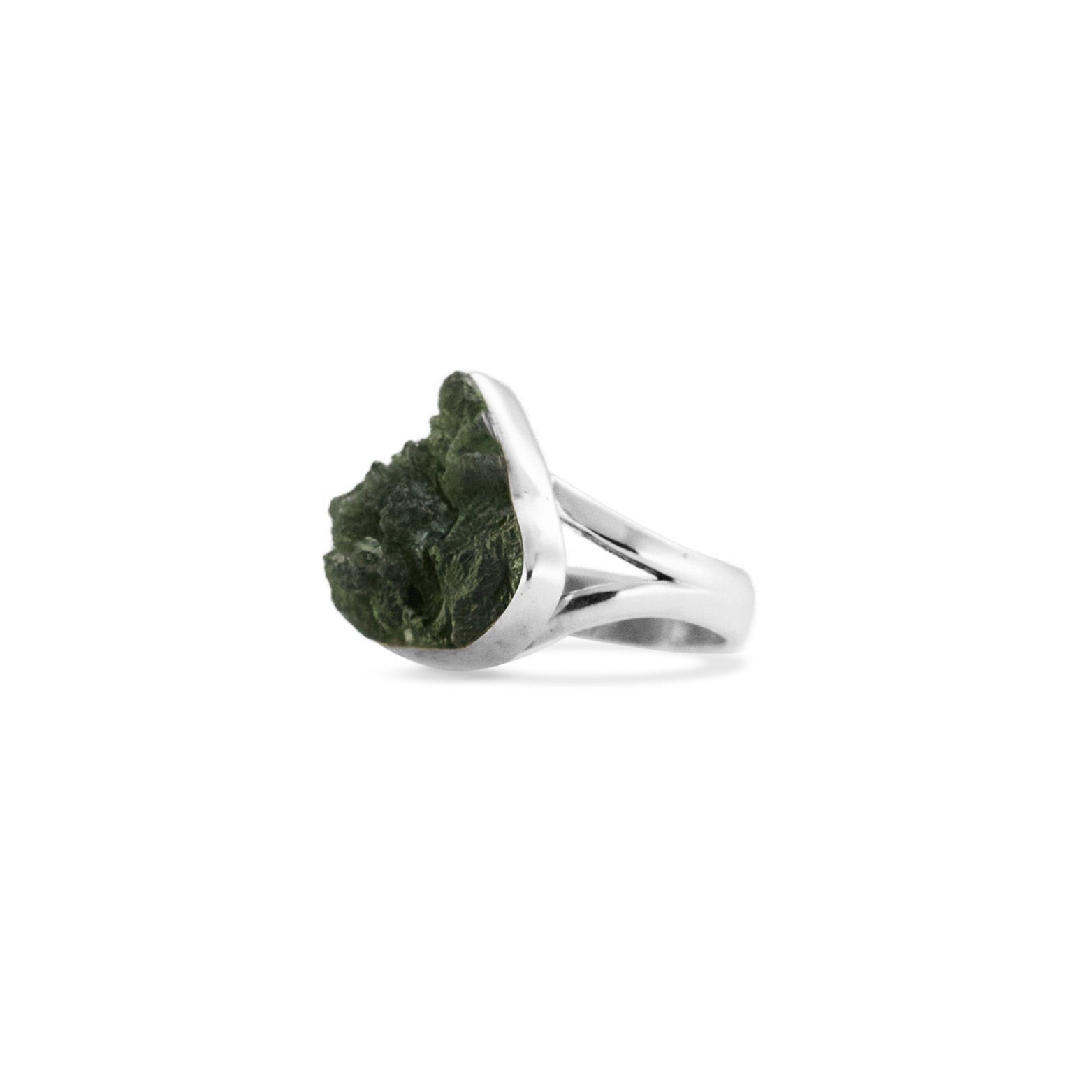 Moldavite Ring