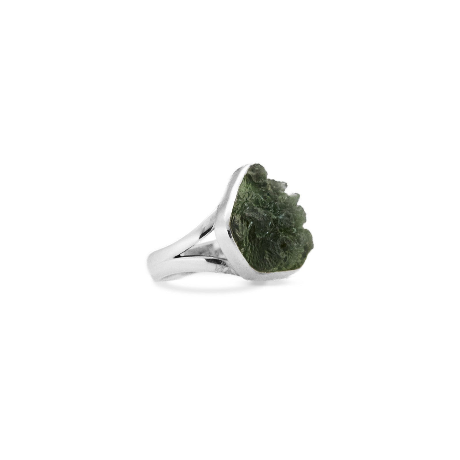 Moldavite Ring