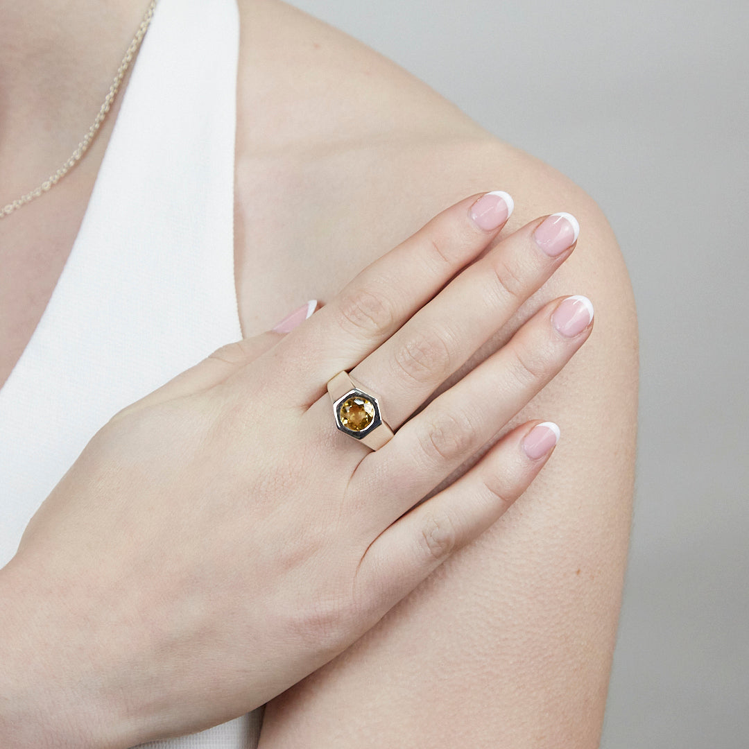 Citrine Ring