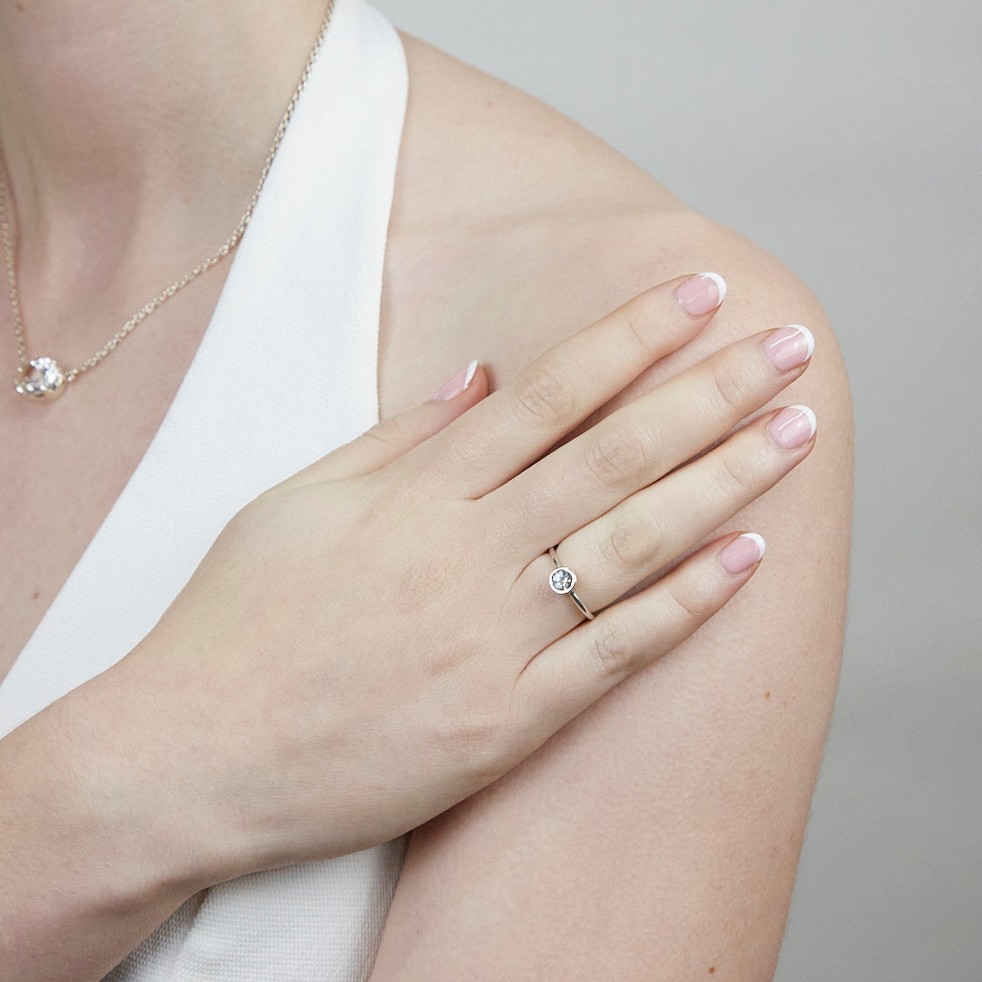 Aquamarine Ring