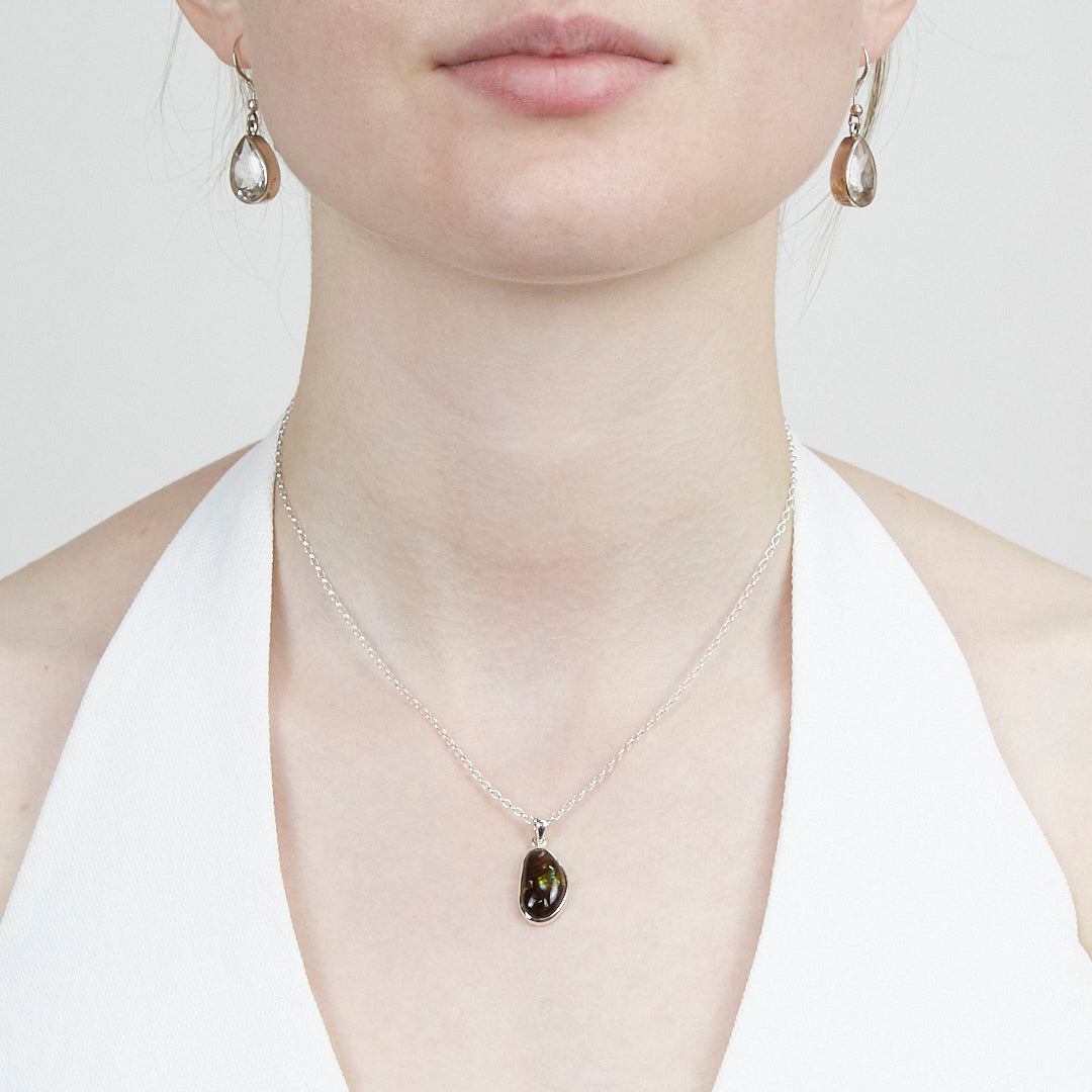 Mexican Fire Agate Necklace