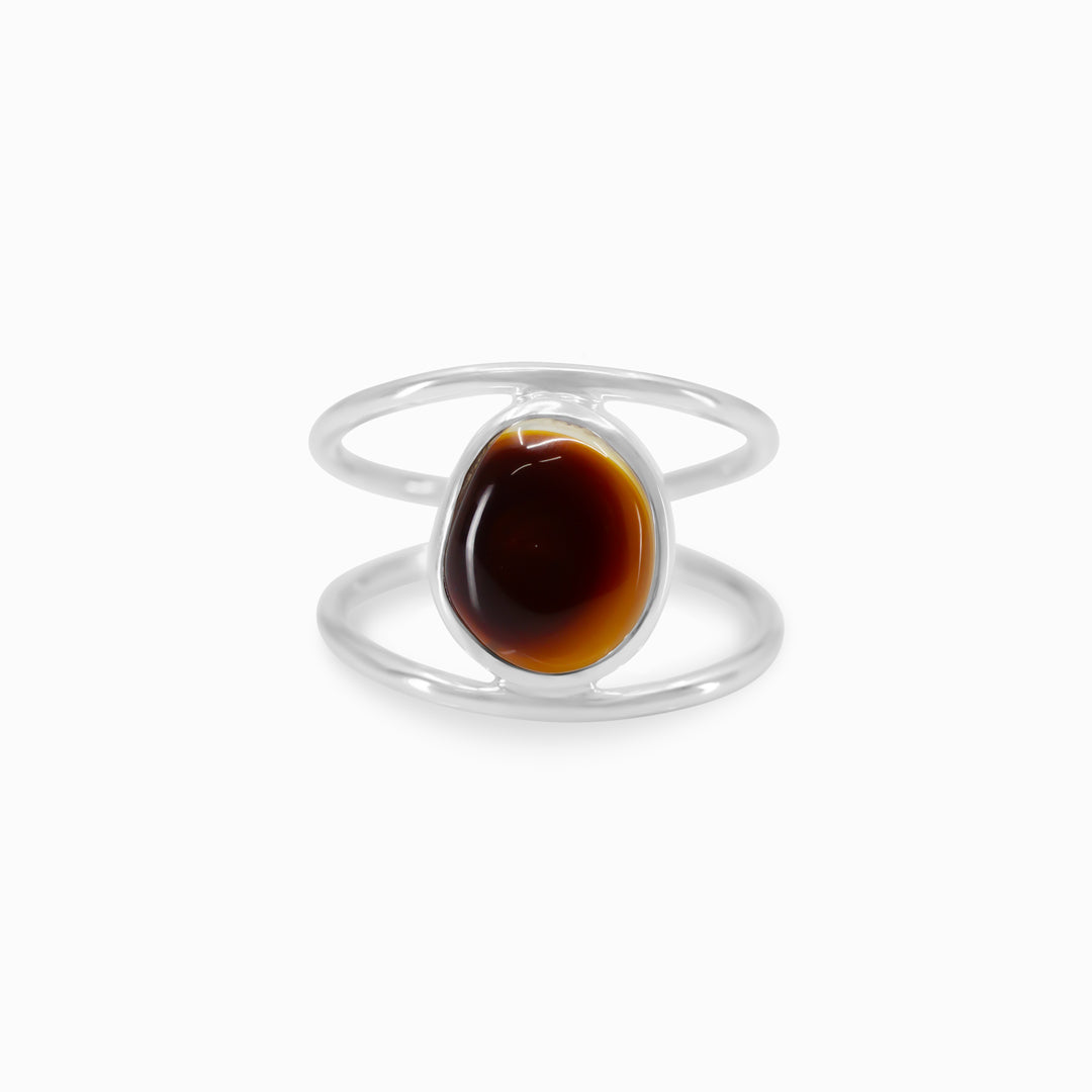 Mexican Fire Agate Ring