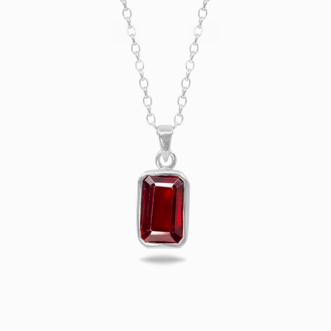 Hessonite Garnet Necklace