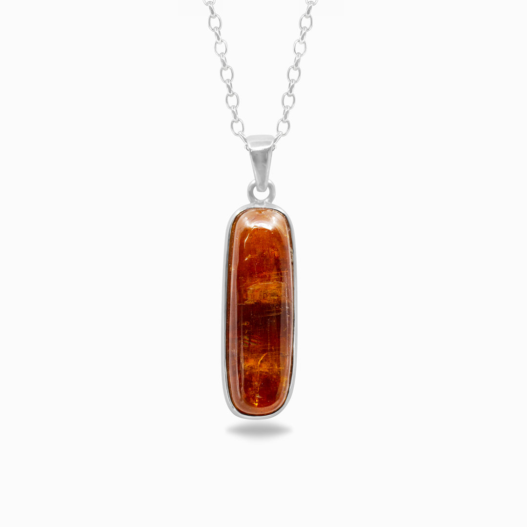 Orange Kyanite Necklace
