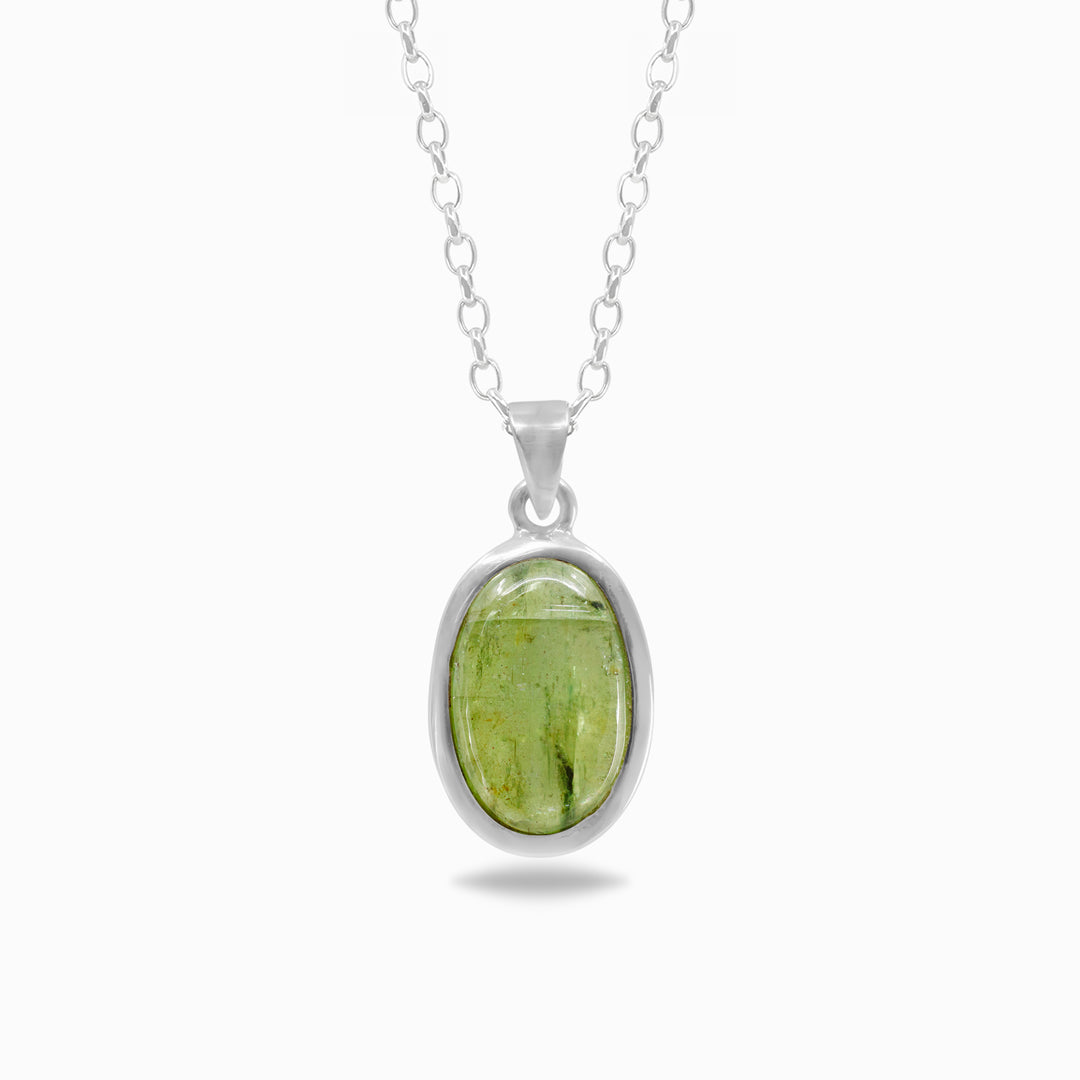 Green Kyanite Necklace