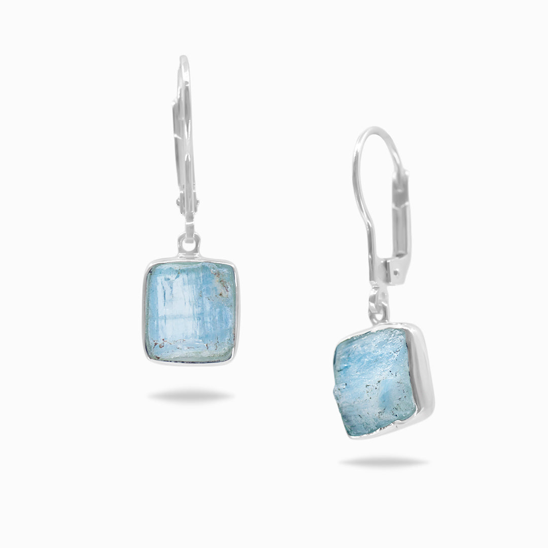Aquamarine Drop Earrings