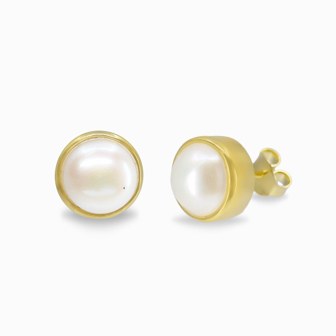 Pearl Stud Earrings