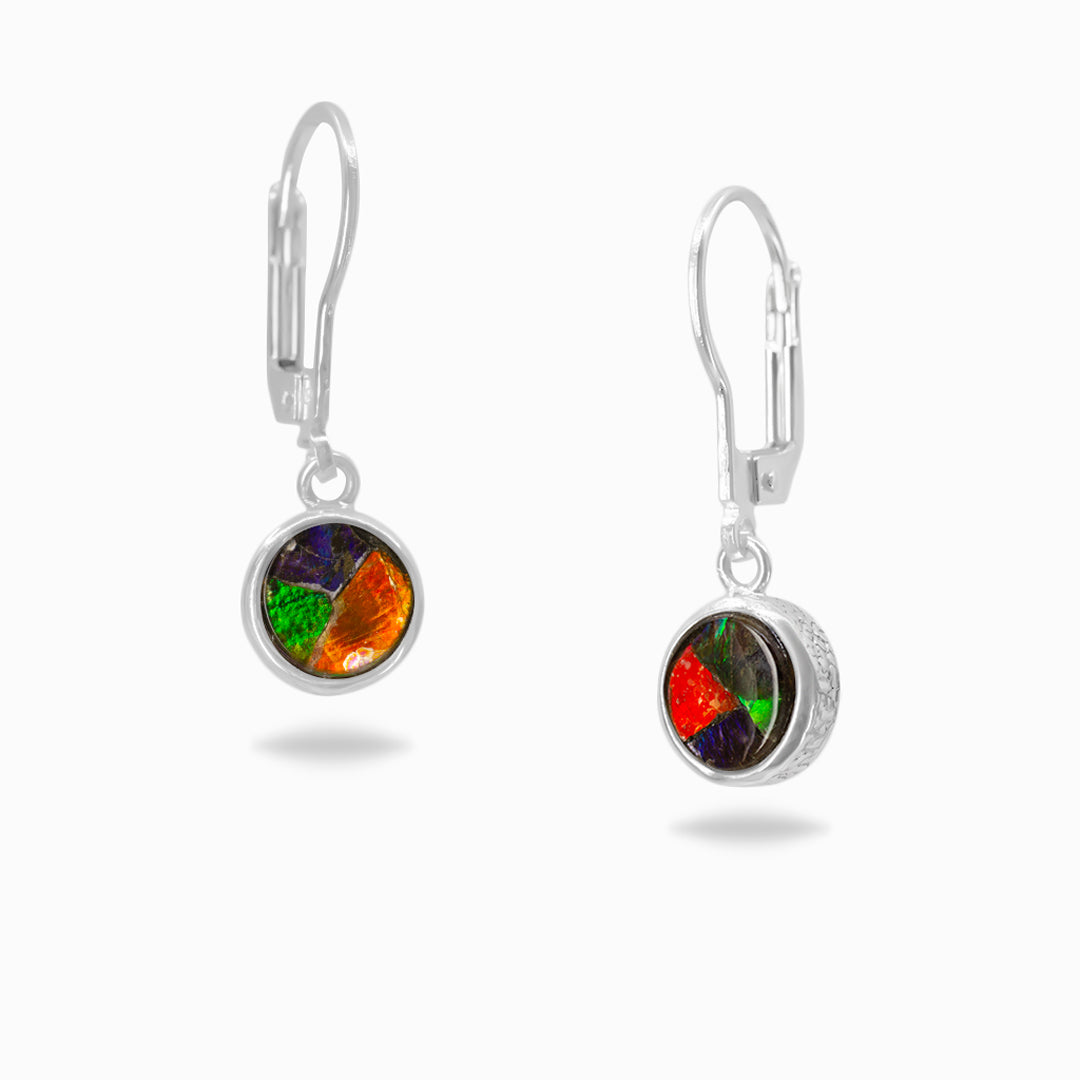 Ammolite Drop Earrings