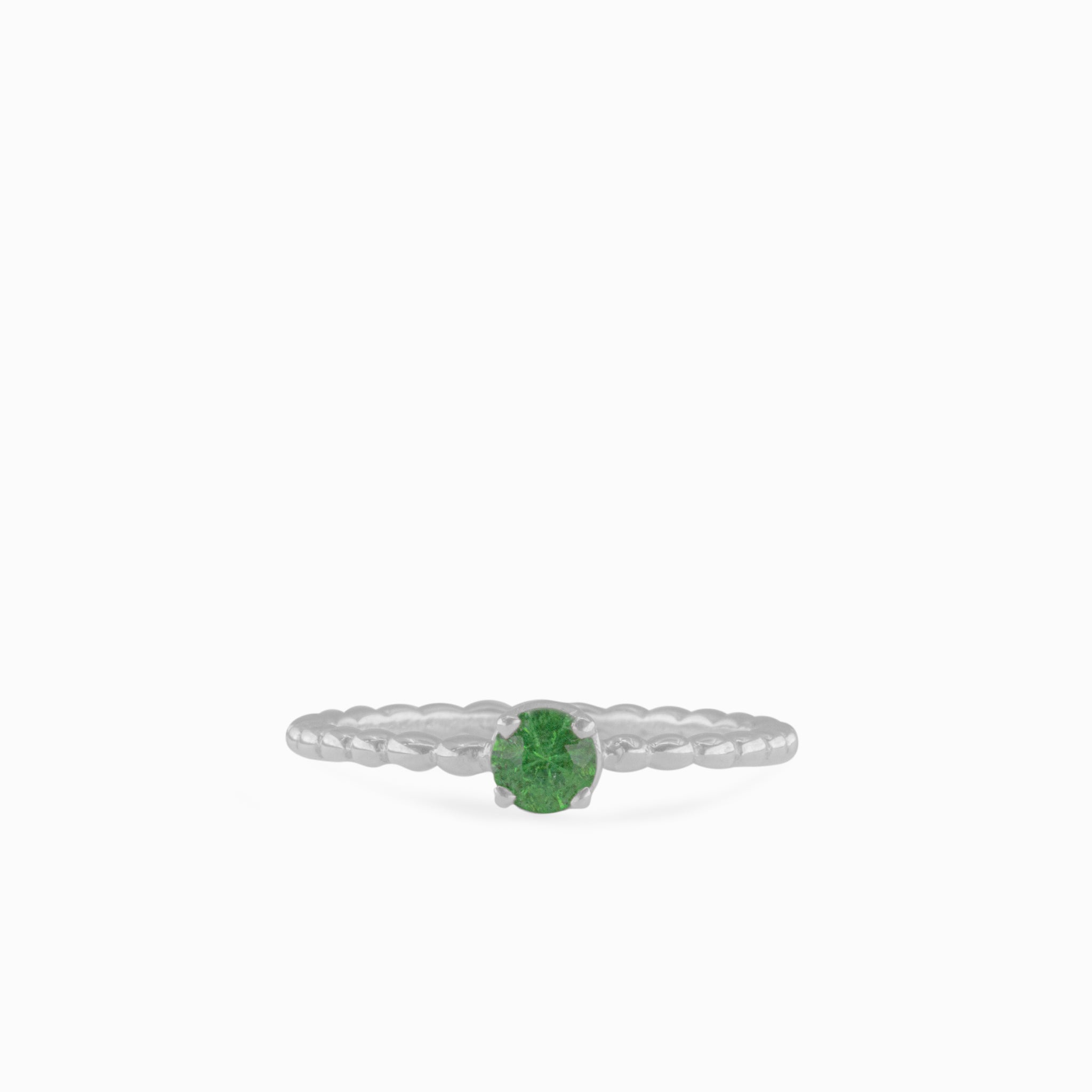 chrome diopside ring