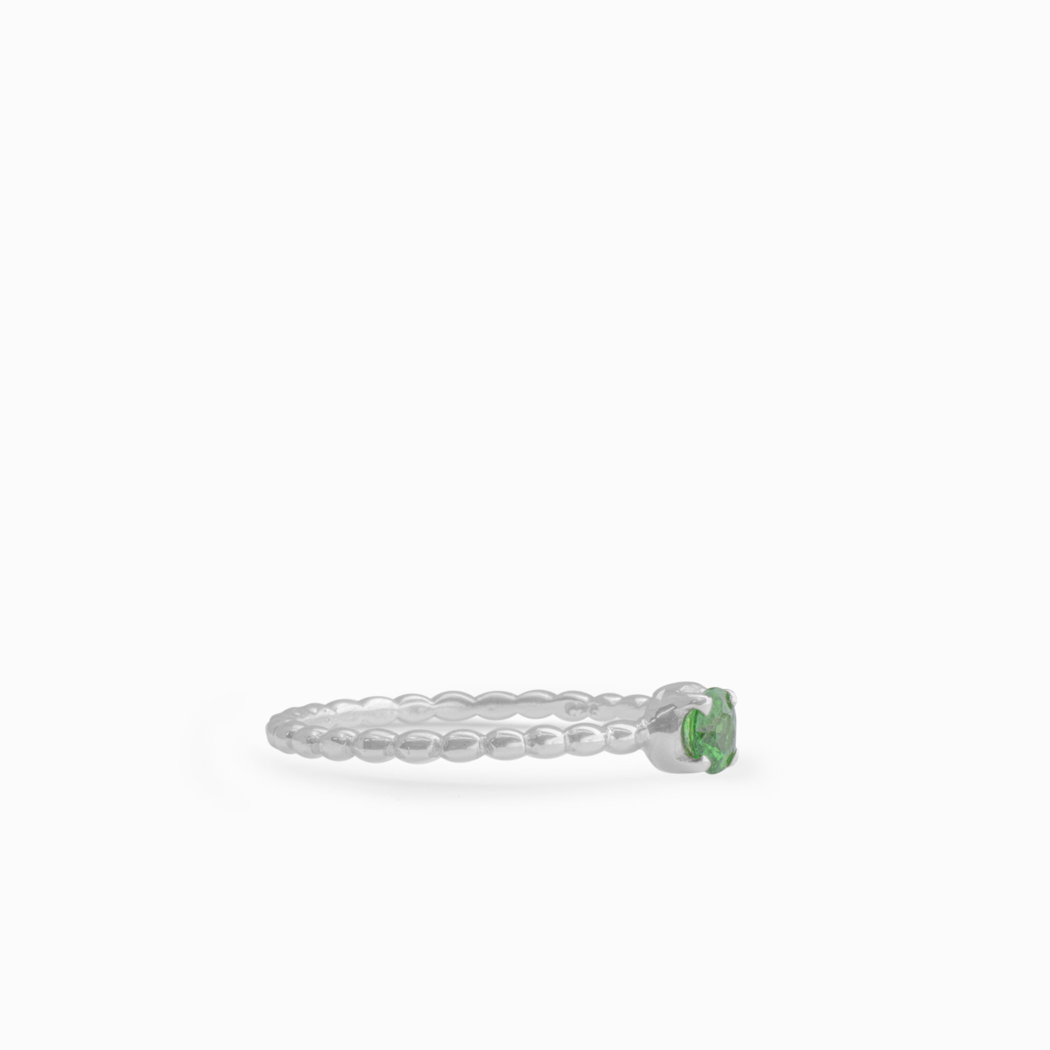 Chrome Diopside Ring