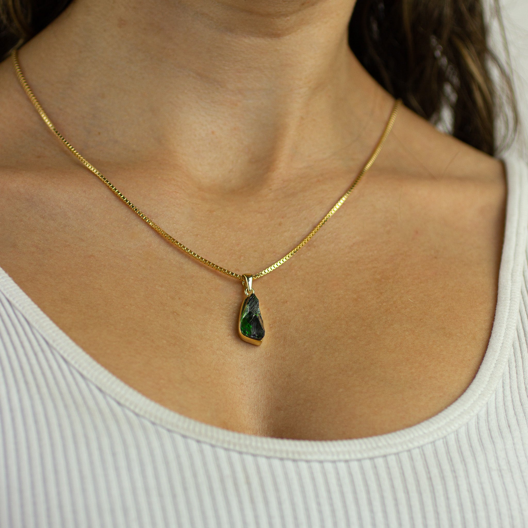 Chrome Diopside Necklace