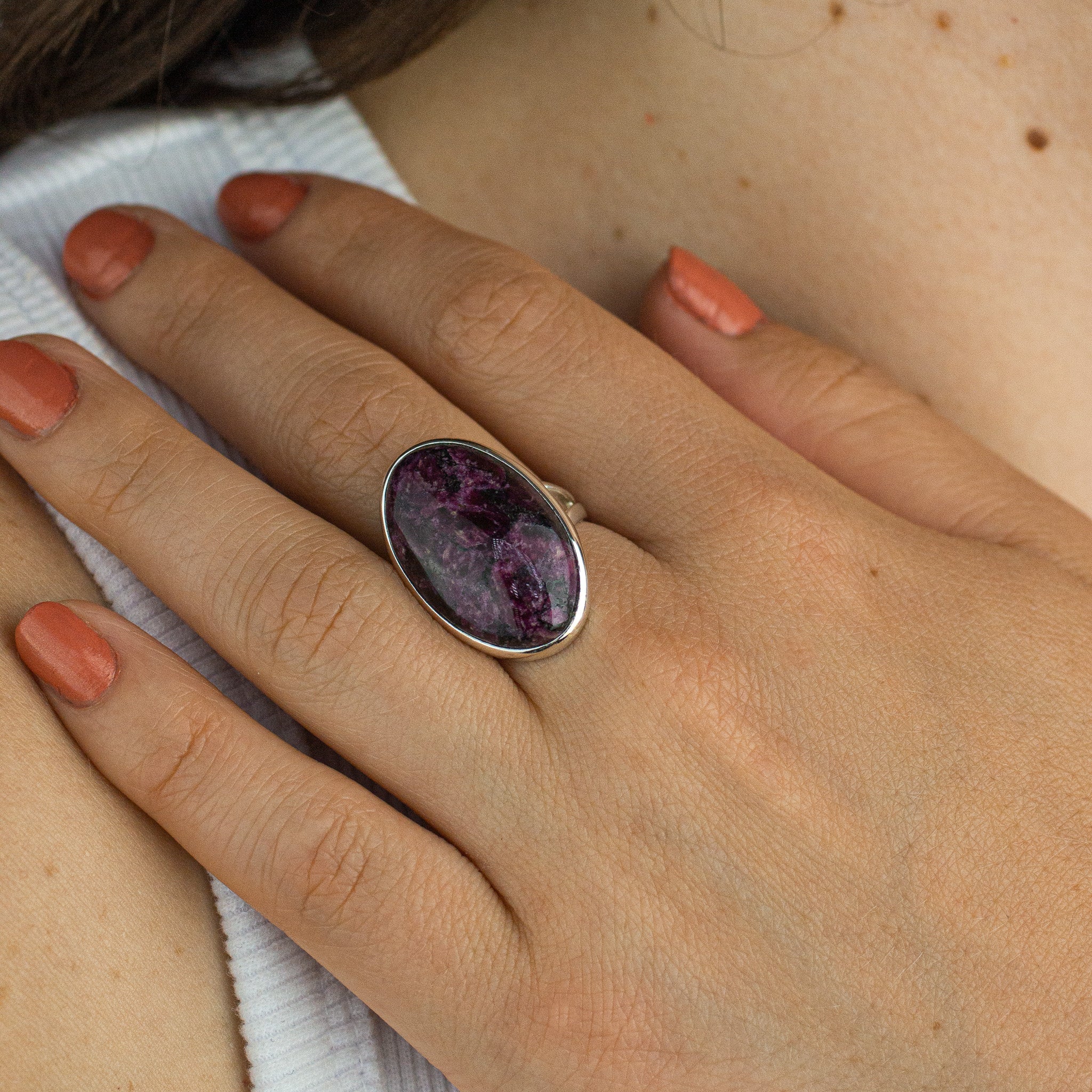 Eudialyte Ring