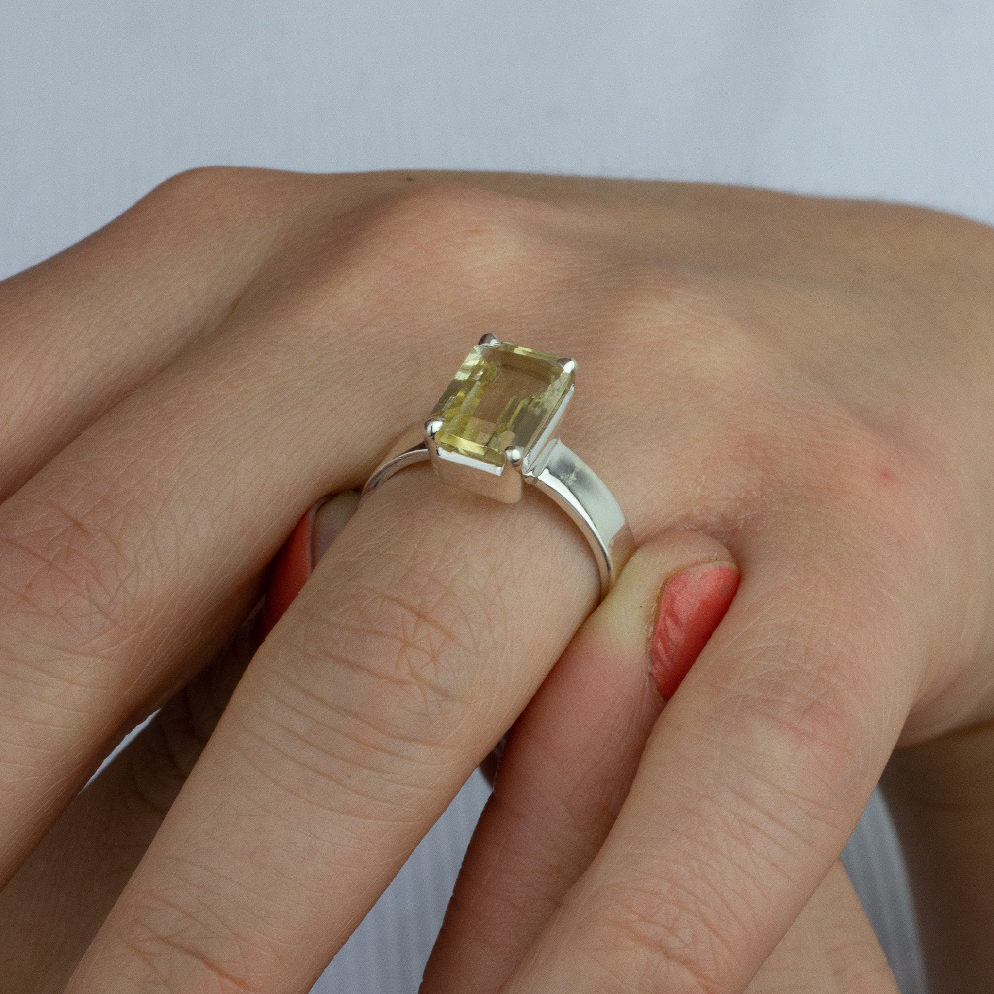 Golden Beryl Ring