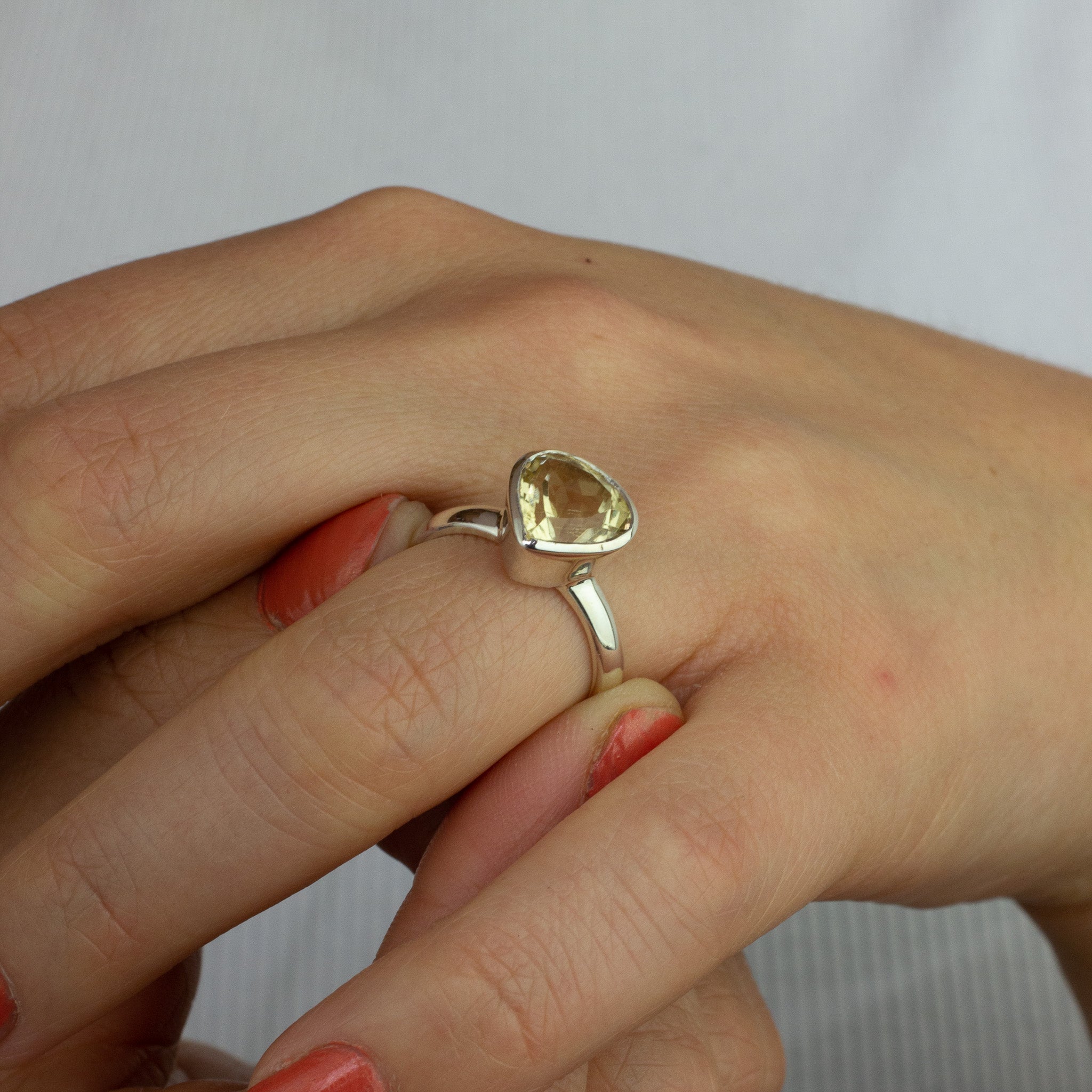 Golden Beryl Ring