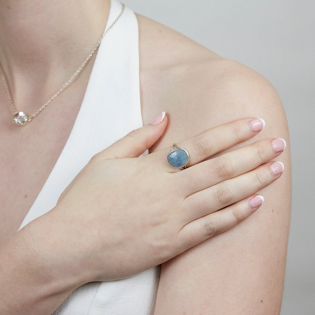 Aquamarine Ring
