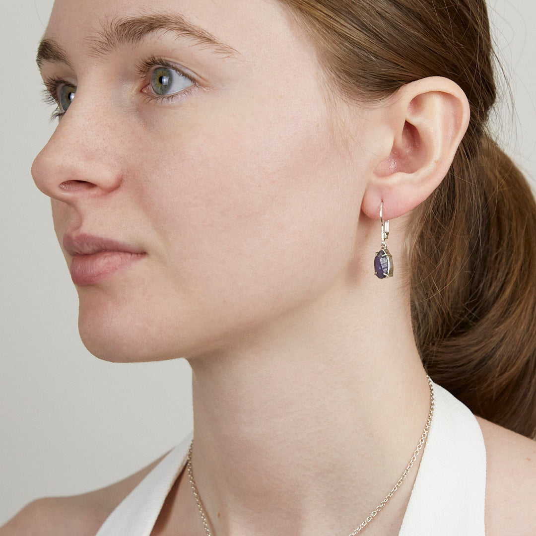 Tanzanite Drop Earrings