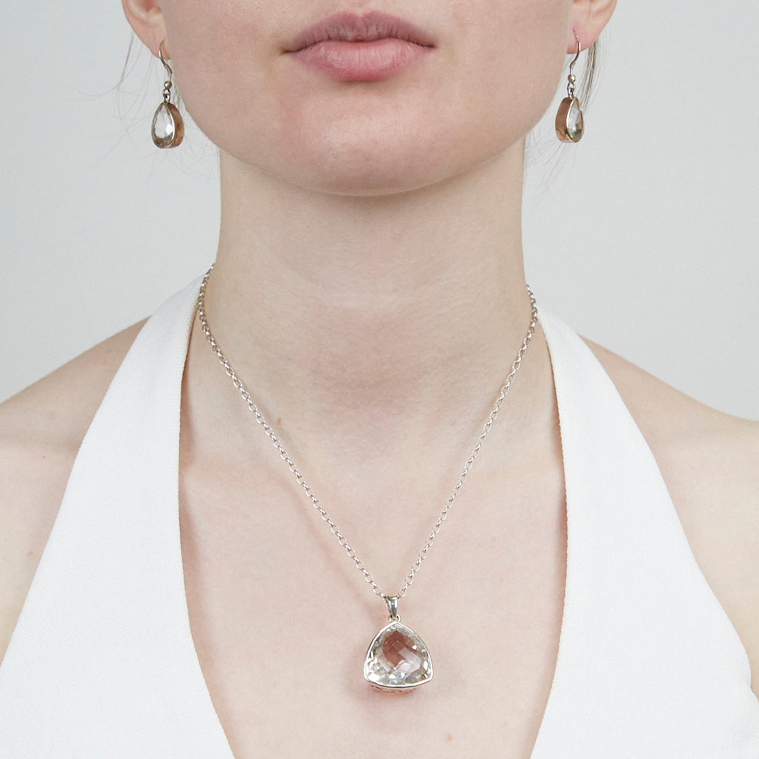 Clear Quartz Necklace