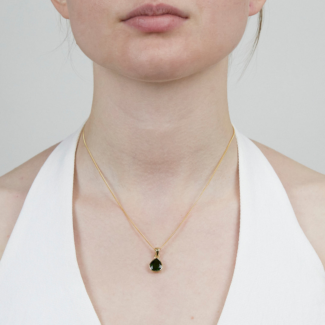 Chrome Diopside Necklace