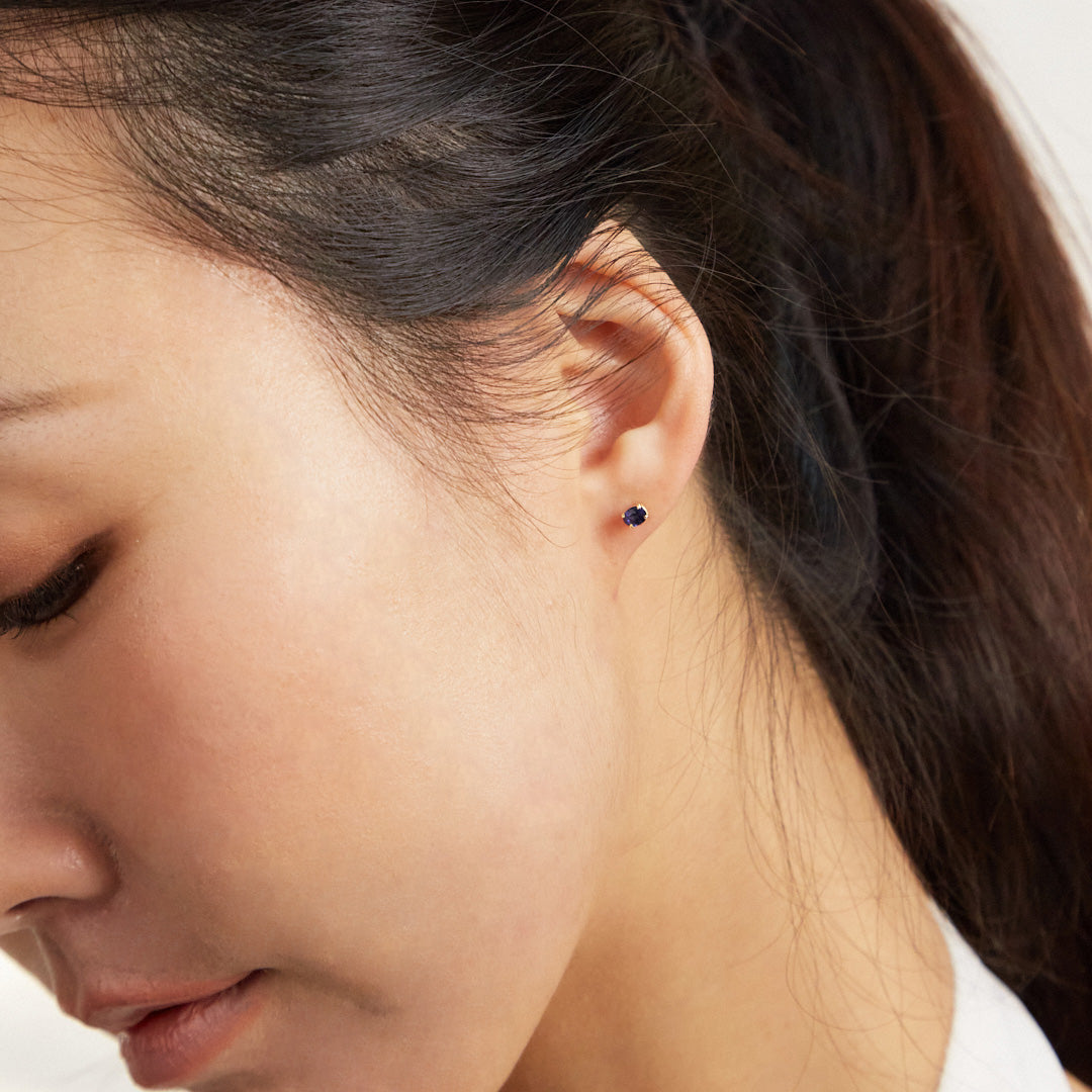 Sapphire Stud Earrings