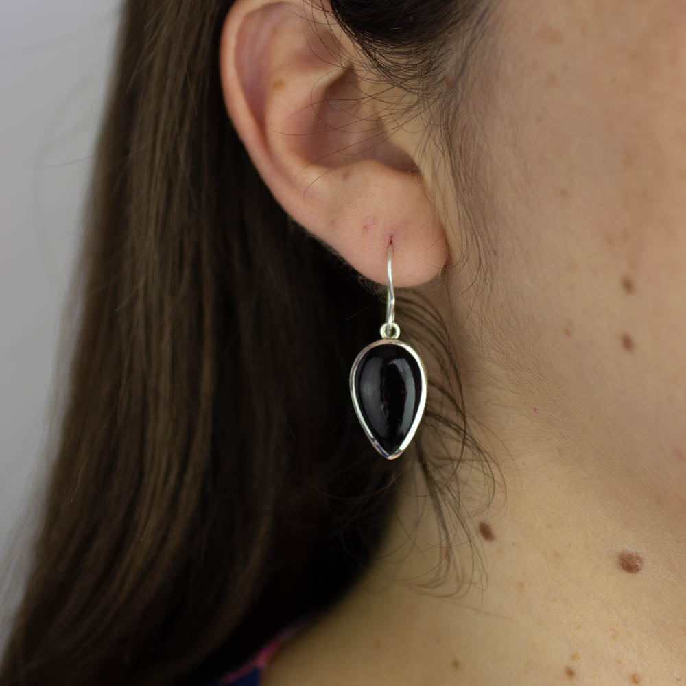 black onyx earrings 