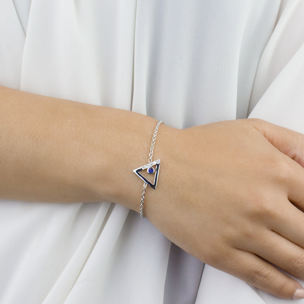 Sapphire & Diamond Bracelet